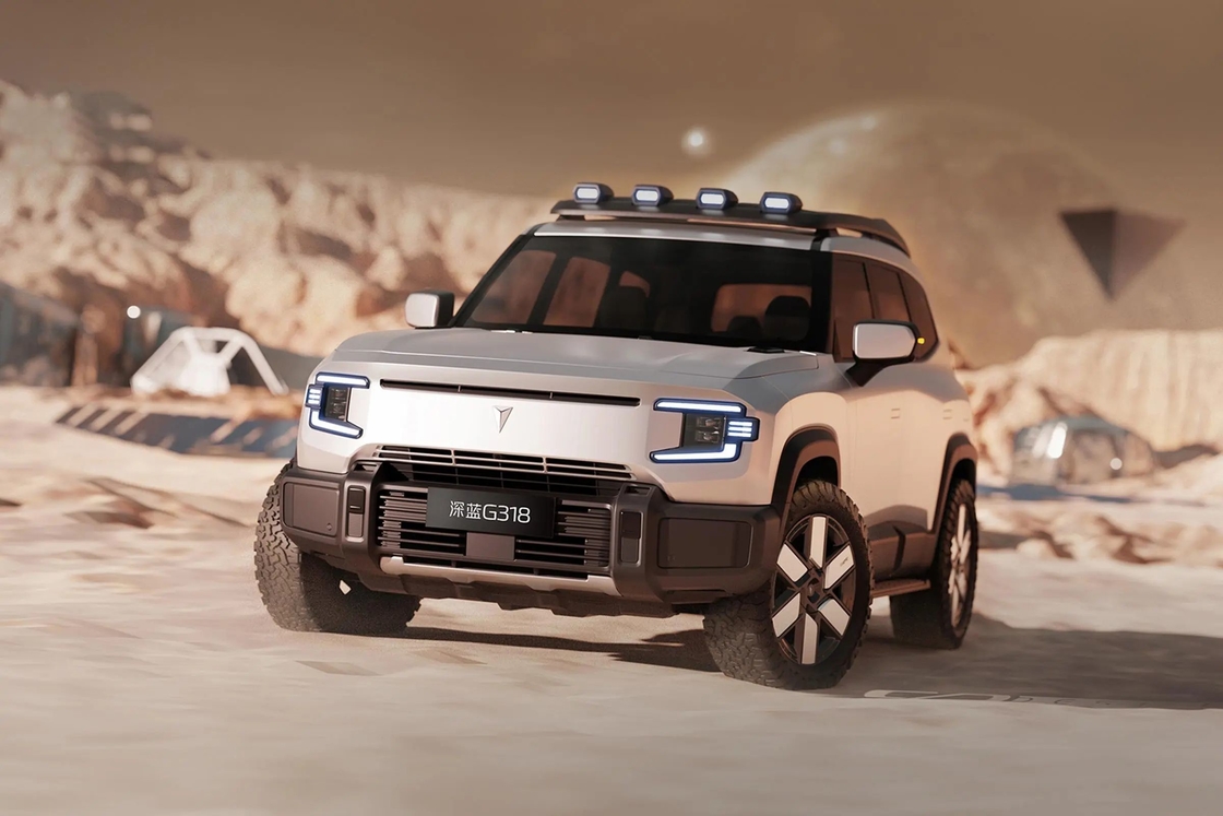 Changan Electric Car DeepBlue Shenlan G318 4-Wheel Suv Điện Điện Hybrid nhiên liệu 4WD Off-road