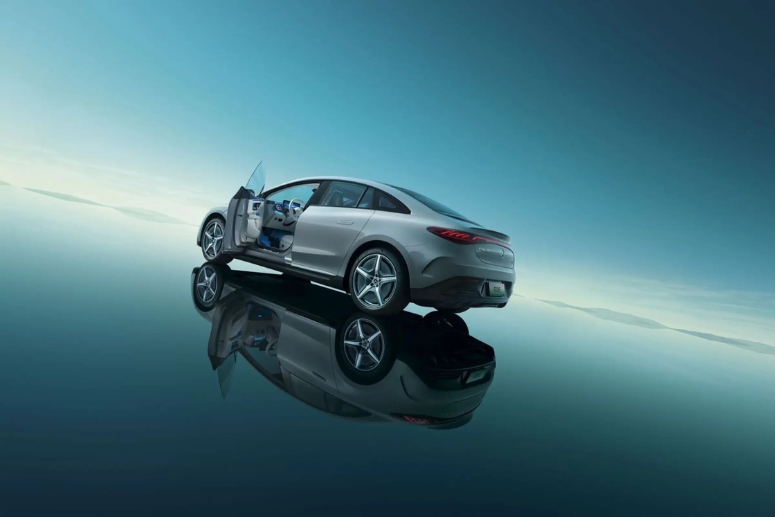 EQE 350 Mercedes Benz Xe điện 5 chỗ ngồi Xe điện hiệu suất cao 180km / h