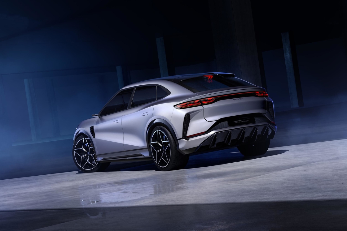 BYD Song L EV Champion 662km Long Range 4WD Byd Electric Car Performance Không gian rộng 5 cửa 5 chỗ SUV Xe năng lượng mới