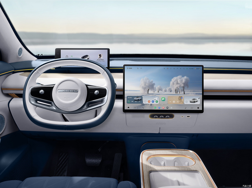 200km / h Chery xe điện SUV EXEED ET 290 Nm mô-men xoắn với cửa treo bên