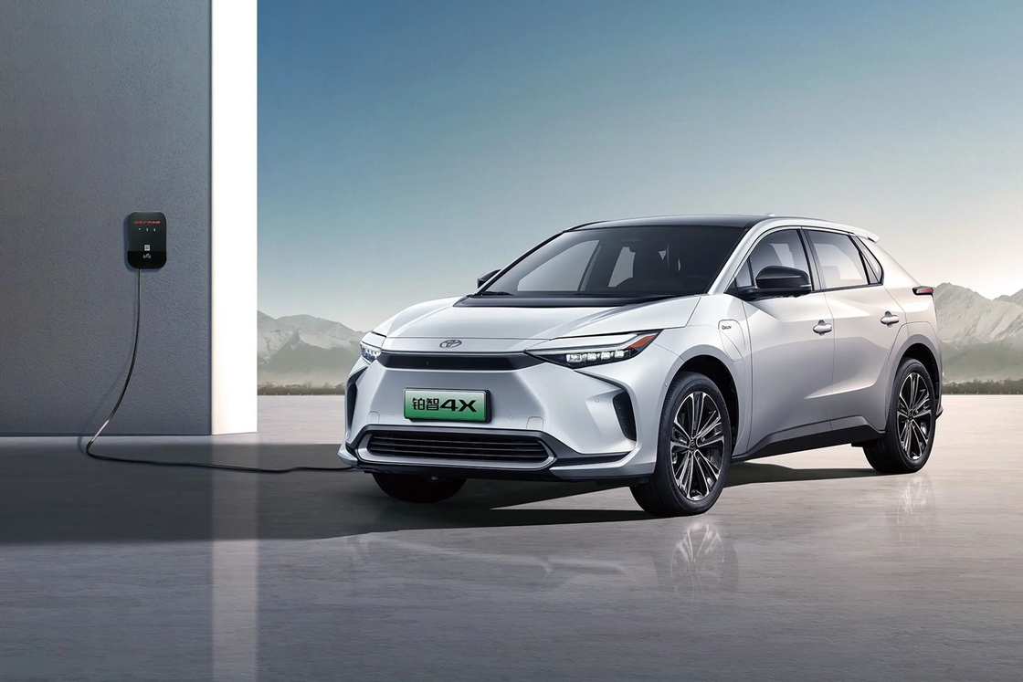 Elektro Toyota Electric Car Pure Electric Mid Size Toyota Bz4x SUV điện