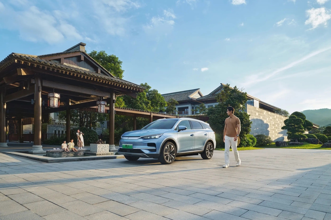 4WD New Energy BYD EV Car 112Km loại độc quyền Tàu chủ lực Byd Tang DM-I