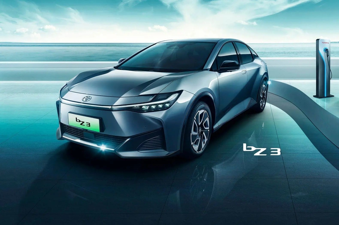 Mid Size Toyota Electric Sedan 517km Elite PRO Đơn vị điện Toyota Bz3 EV