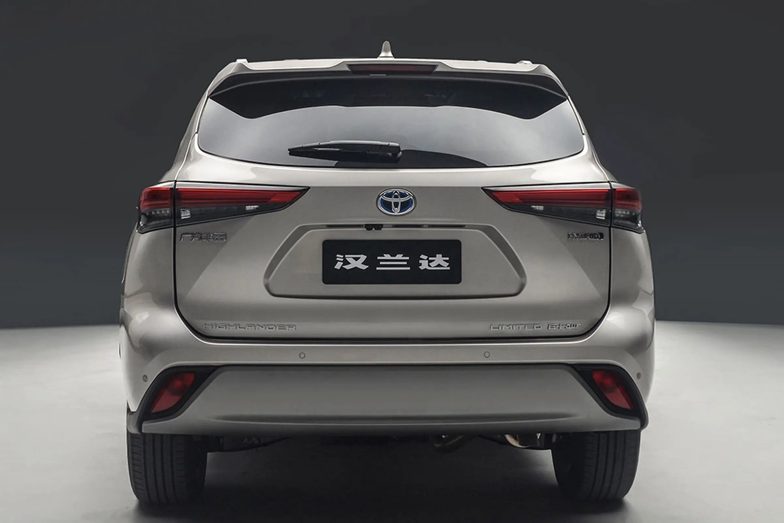 4 cửa 5 chỗ Toyota Highlander xe với nhiên liệu tăng áp và hệ thống hybrid