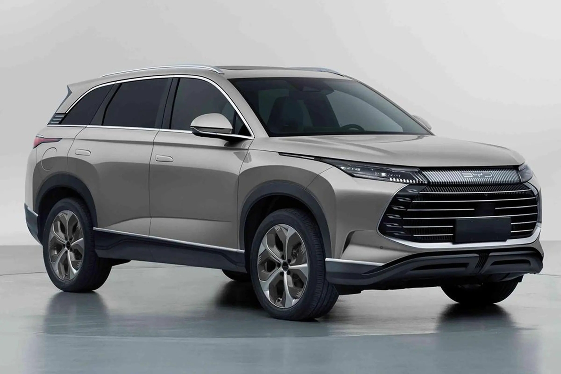 BYD Electric Car Frigate 07 Glory Edition Thiết kế sáu góc Shell Màu nội thất trắng