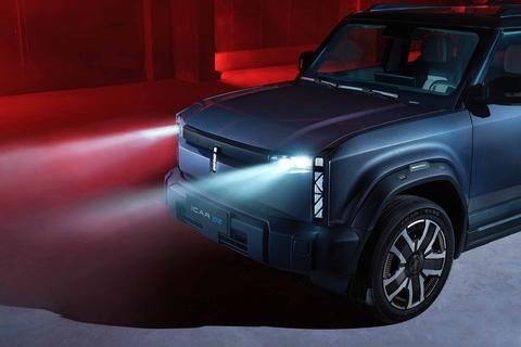 150km / h Băng lái Chery xe điện iCAR 03 Với trải nghiệm lái xe thoải mái