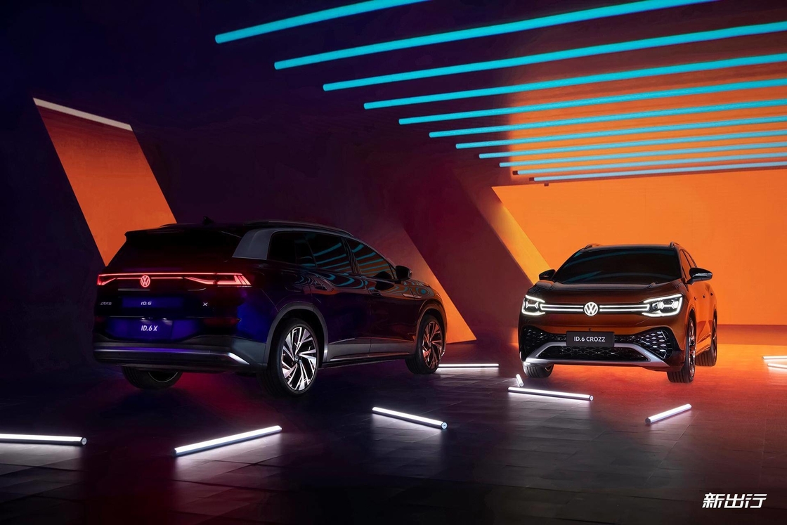 VW ID6 7 chỗ ngồi Volkswagen Xe điện SUV ID 6 Crozz PRO Xe điện
