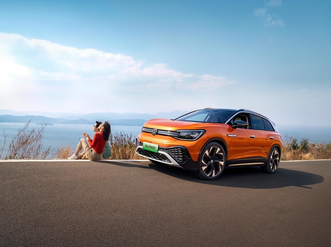 VW ID6 SUV Xe điện mới Xe sử dụng 7 chỗ ngồi ID 6 Crozz PRO Xe điện cho Volkswagen