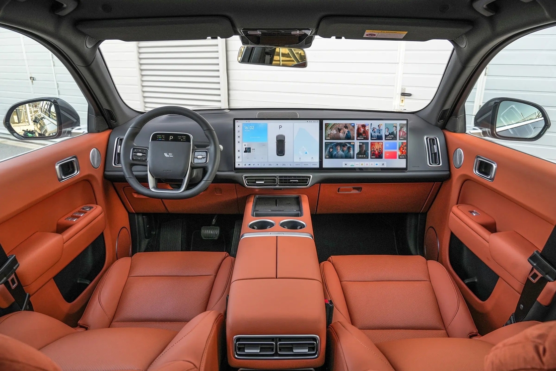 500km Range Lixiang xe điện L7 AWD 5 cửa 7 chỗ xe điện