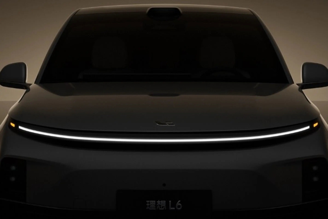 5 cửa 7 chỗ Lixiang L6 MPV Xe điện Tất cả bánh lái bên trái lái xe