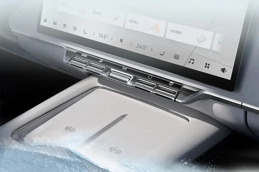 Zeekr 7x 2024 2025 4WD SUV tầm xa điện tinh khiết 210km / h LHD tốc độ cao Mô hình mới ZEEKR 7X Xe năng lượng mới