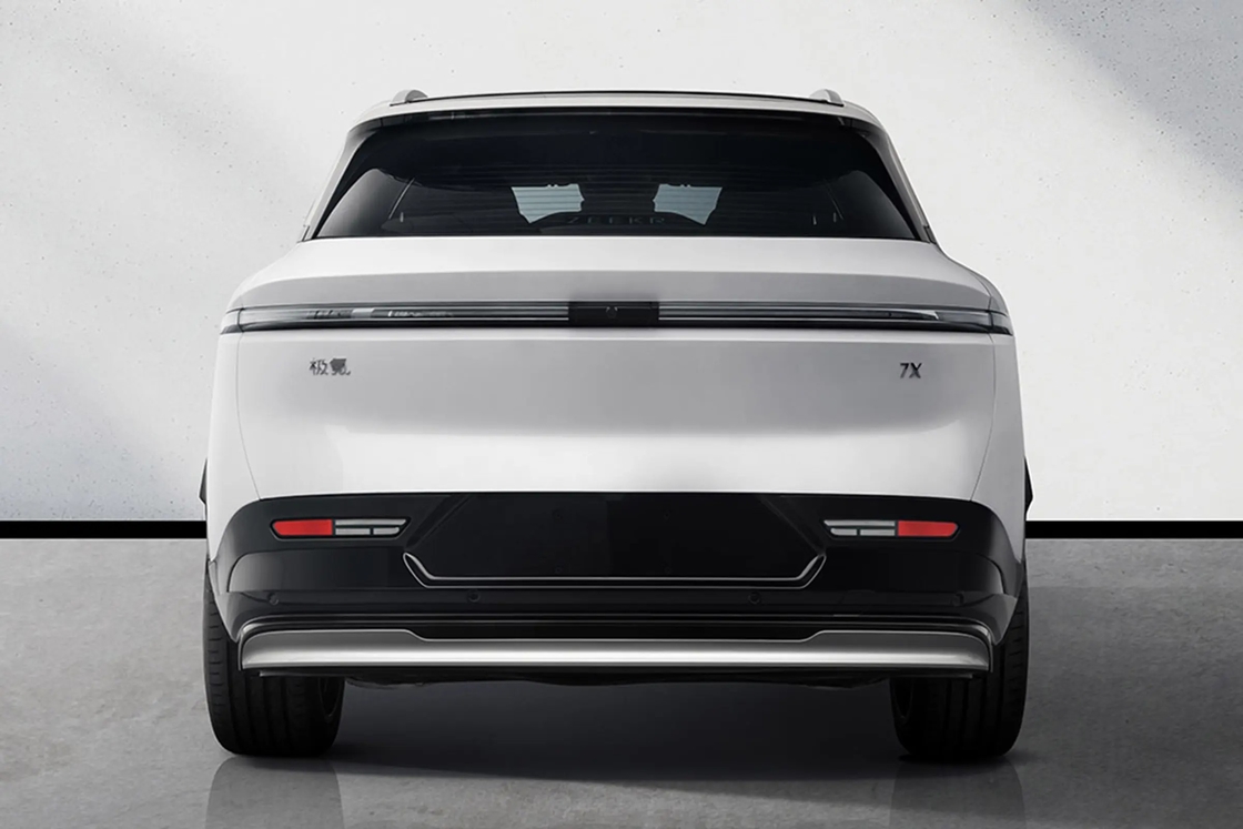 2025 Zeekr 7X 5 cửa 5 chỗ xe SUV điện tinh khiết với lái trái đặt phòng nóng từ Trung Quốc trên Sa