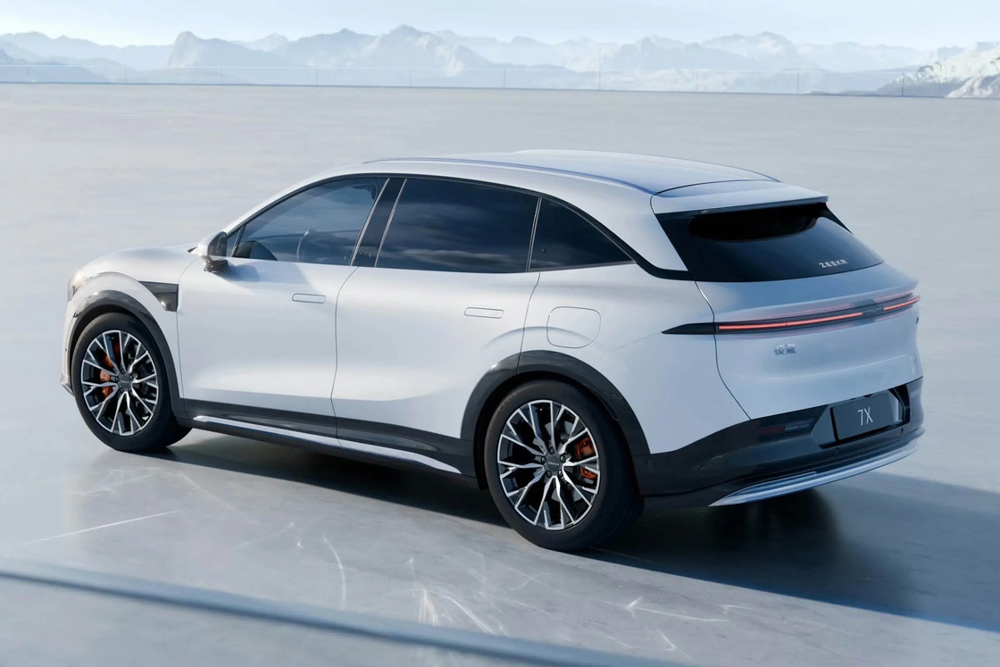 2025 Zeekr 7X 5 cửa 5 chỗ xe SUV điện tinh khiết với lái trái đặt phòng nóng từ Trung Quốc trên Sa