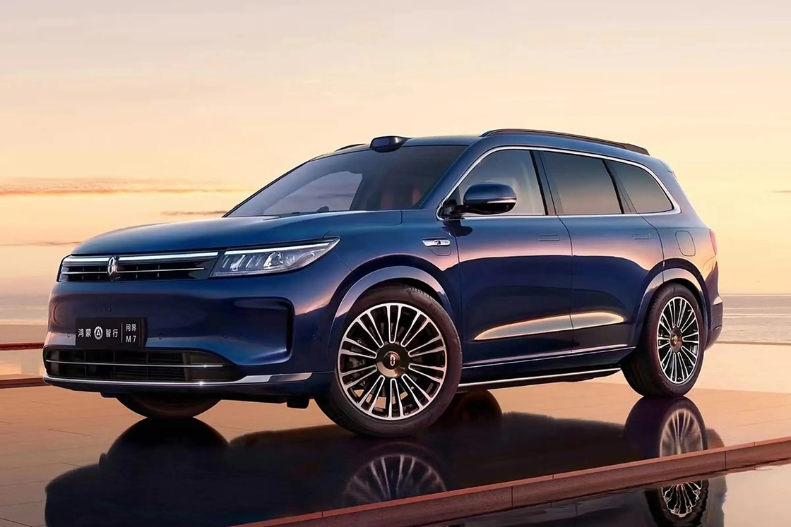 2024 Aito Wenjie M7 xe điện tinh khiết Xe SUV sang trọng 1.5T tầm xa AITO M5 M7 M9 trong kho