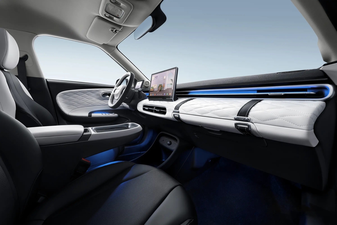 Xe năng lượng mới 201km Thời lượng pin dài Suv Ev 5 cửa 4 chỗ Ev Xe Nami Dongfeng Nano Box 0km Xe cũ