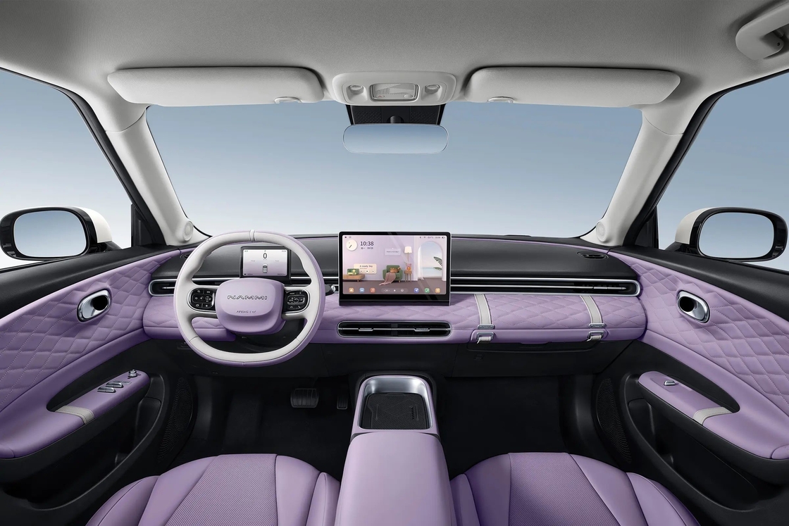 Xe năng lượng mới 201km Thời lượng pin dài Suv Ev 5 cửa 4 chỗ Ev Xe Nami Dongfeng Nano Box 0km Xe cũ