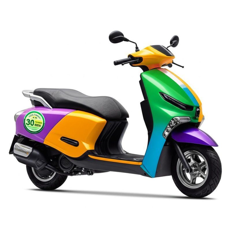 Tiết kiệm nhiên liệu 30 Mpg Toto Xe máy với nhiều màu sắc
